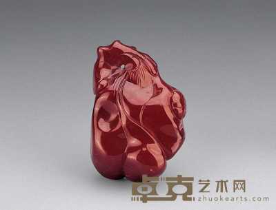 明 蜜蜡兰花坠 5cm